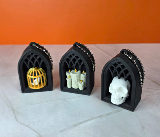 Gothic Bookshelf Clicker - Small