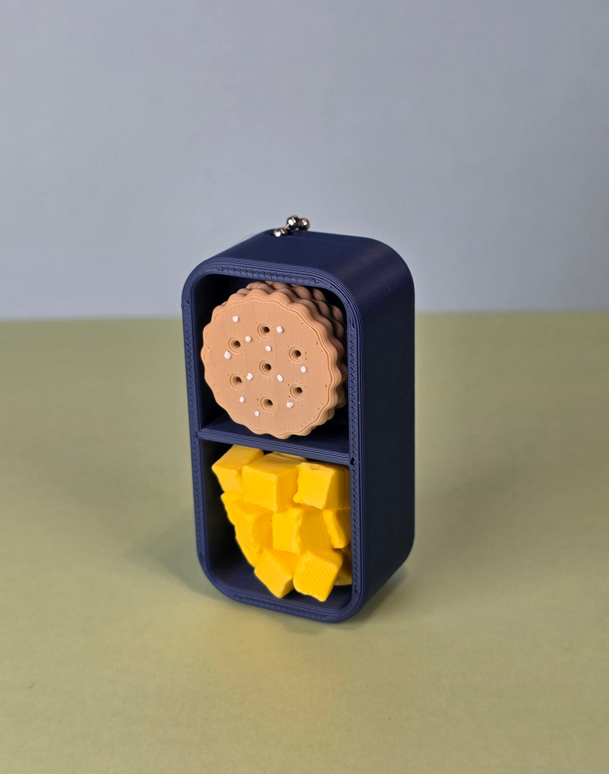 Small Bento Box Fidget Clicker Keychain/Bag Charm