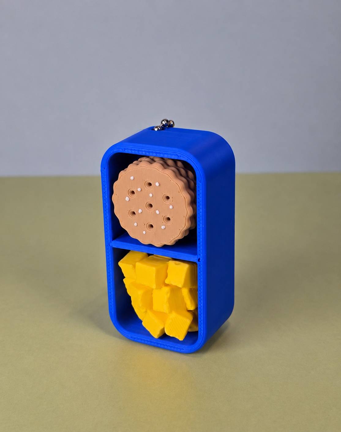Small Bento Box Fidget Clicker Keychain/Bag Charm