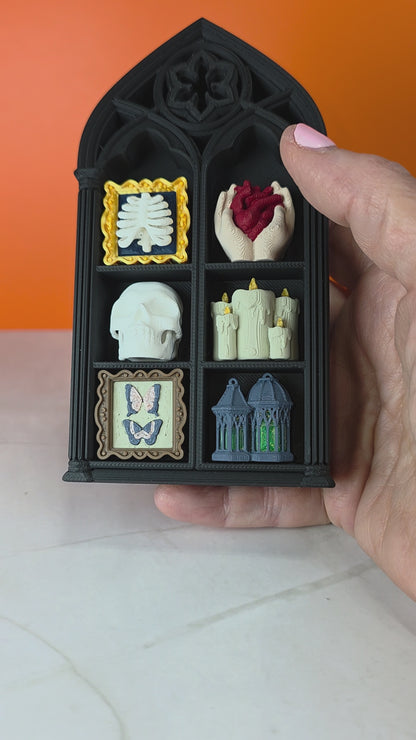 Gothic Bookshelf Clicker - Large