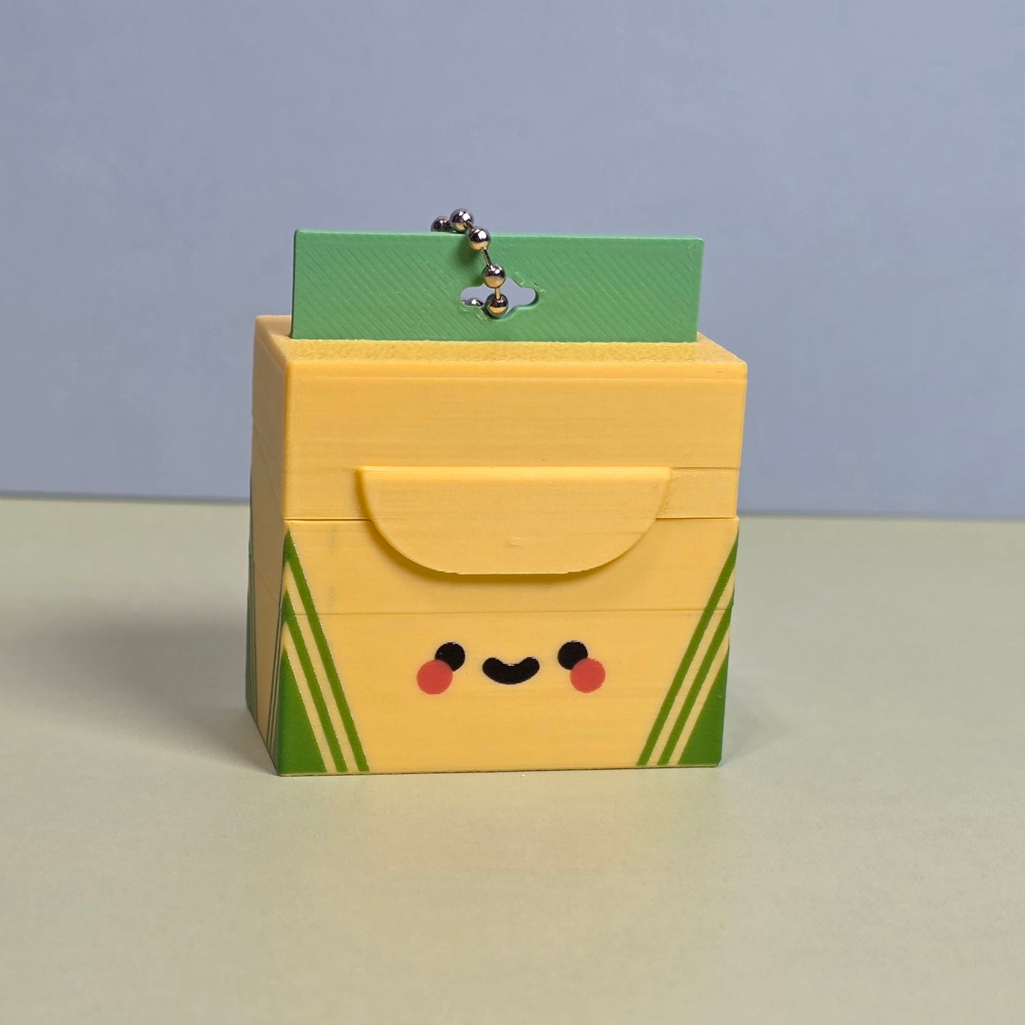 Crayon Box Fidget Clicker Keychain/Bag Charm